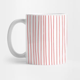 Pink stripes Mug